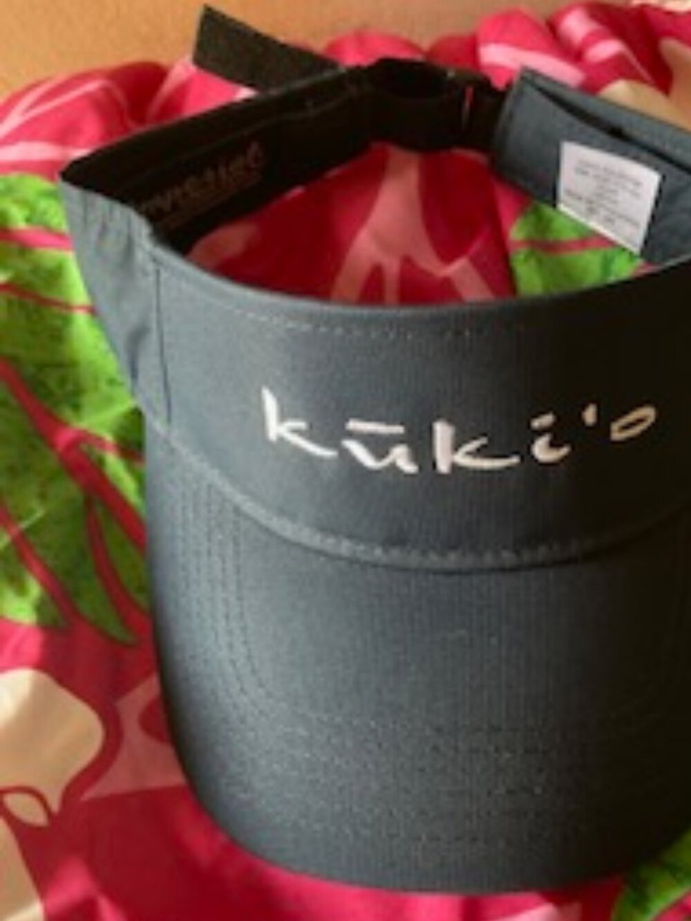 KUKIO HAWAII PRIVATE BEACH & GOLF CLUB VISOR HAT BIG ISLAND EXCLUSIVE RESORT XLT - Picture 2 of 6